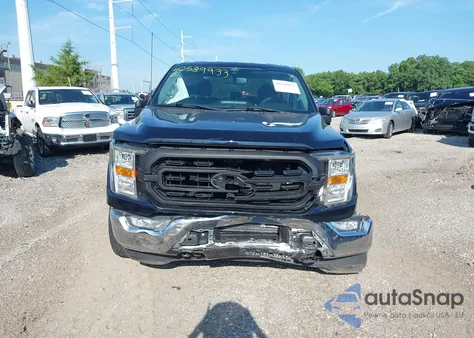 2021 Ford F-150 Xl z USA, uszkodzony, nr VIN 1FTEX1EP3MFC93375